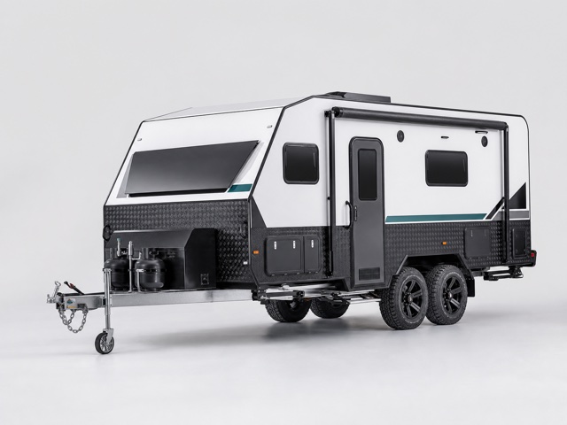 Off-road touring caravan