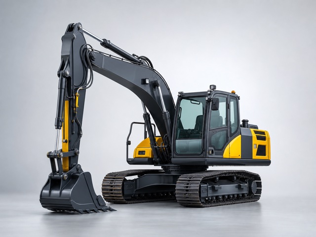 Tracked excavator